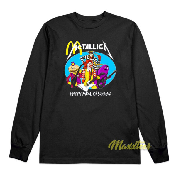 McDonald's Metallica Happy Meal Of Sorrow Long Sleeve Shirt
