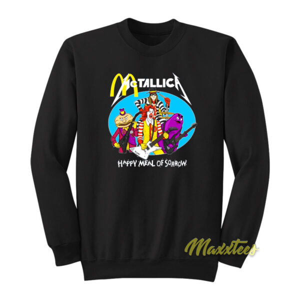 McDonald's Metallica Happy Meal Of Sorrow Sweatshirt
