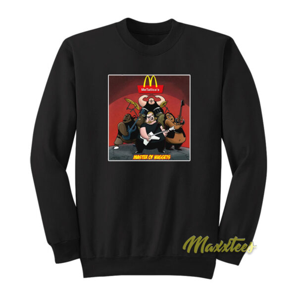 McDonald's Metallica Master Of Nuggets Sweatshirt