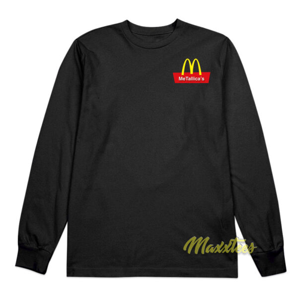 Metallica McDonald's Long Sleeve Shirt