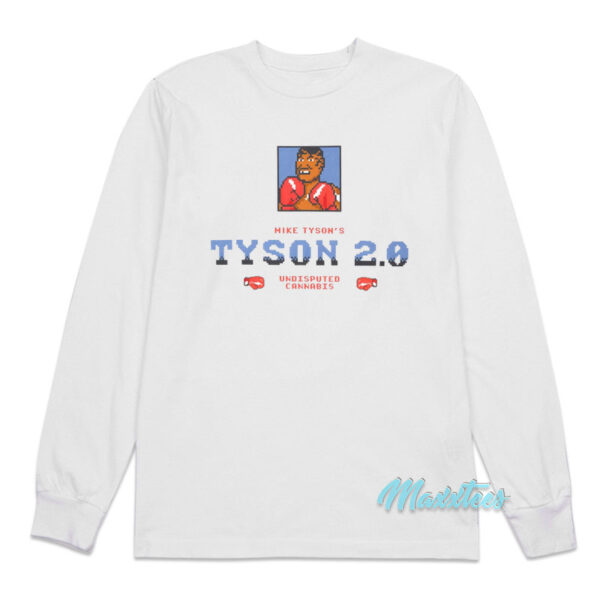 Mike Tyson Undisputed Cannabis Game Long Sleeve Shirt