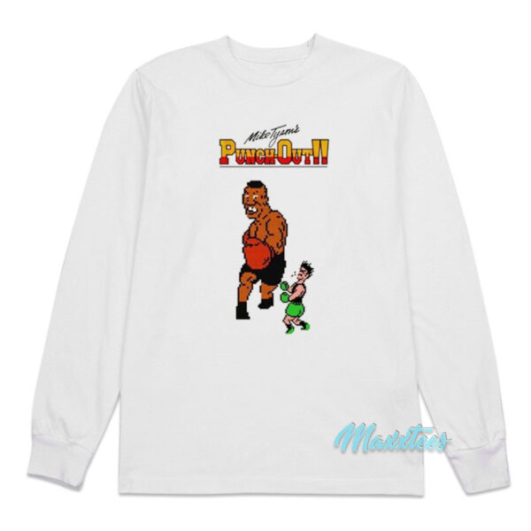 Mike Tyson's Punch Out Game Boxing Long Sleeve Shirt