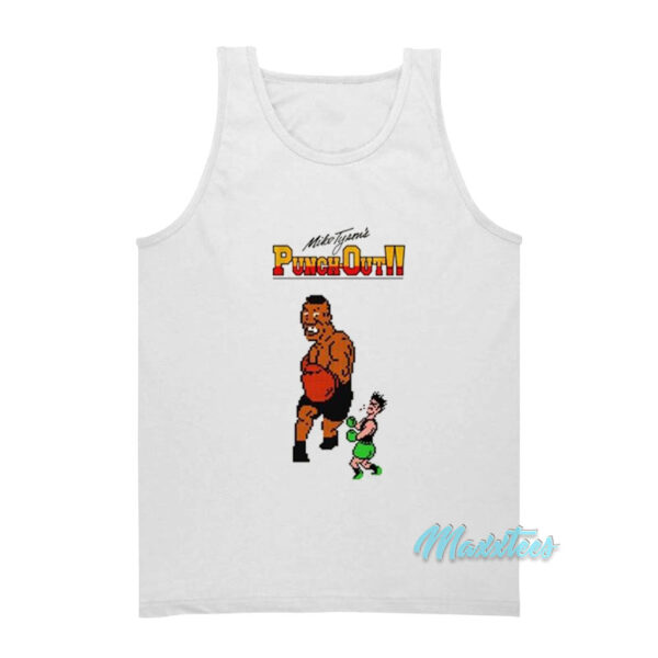 Mike Tyson's Punch Out Game Boxing Tank Top