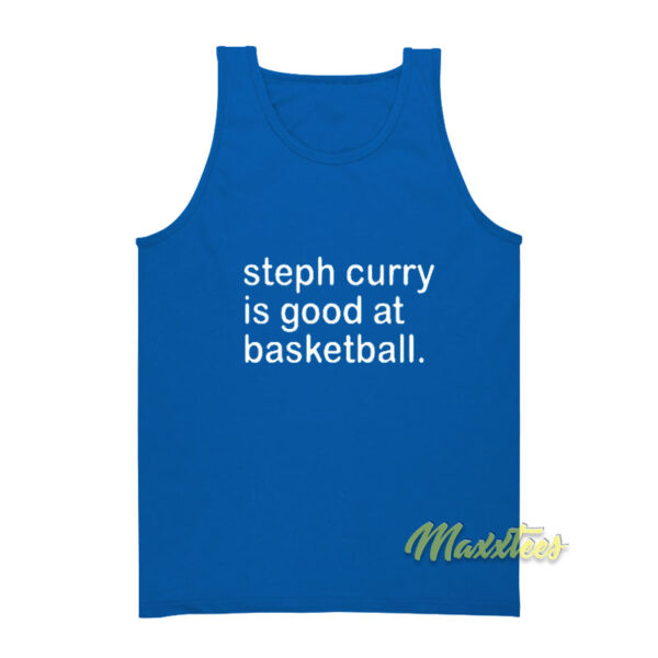 Stephen is Good At Basketball Tank Top