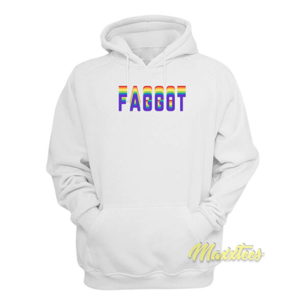 Faggot Rainbow Hoodie