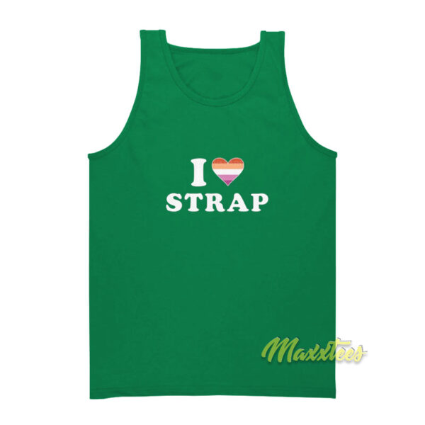I Love Strap Tank Top