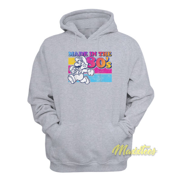 Made in The 80s Mario Hoodie