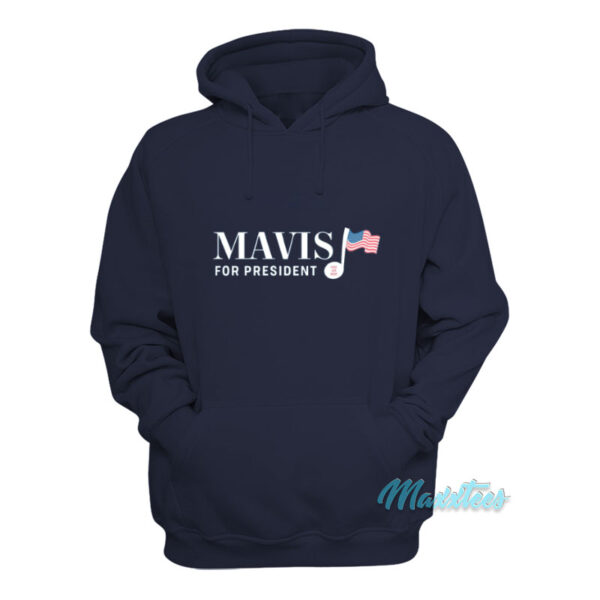 Mavis For President Peace Love Mercy Hoodie
