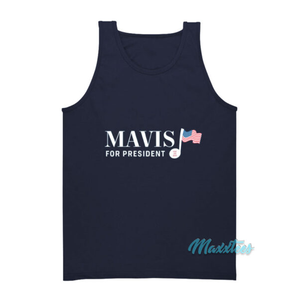 Mavis For President Peace Love Mercy Tank Top