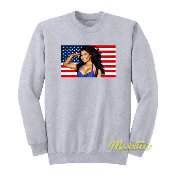 Nicki Minaj Flag USA Sweatshirt