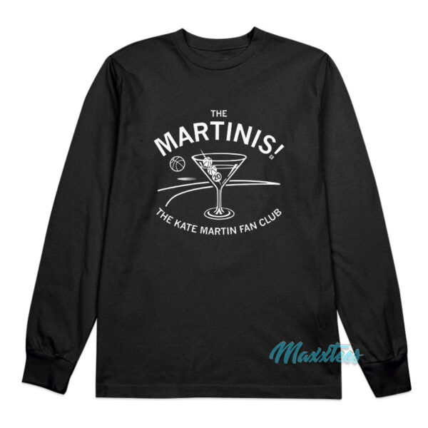 The Martinis The Kate Martin Fan Club Long Sleeve Shirt