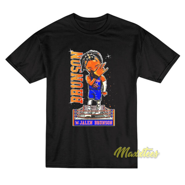 WWE x Jalen Brunson New York Knicks T-Shirt
